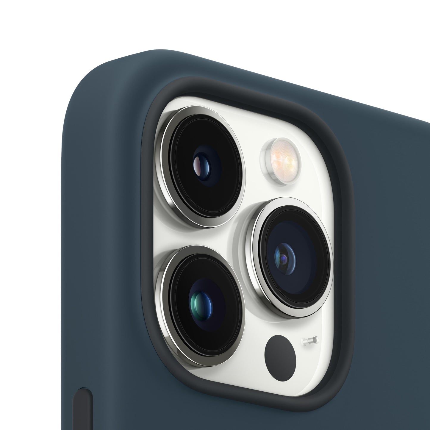 iPhone 13 Pro Silicone Case with MagSafe _ Abyss Blue