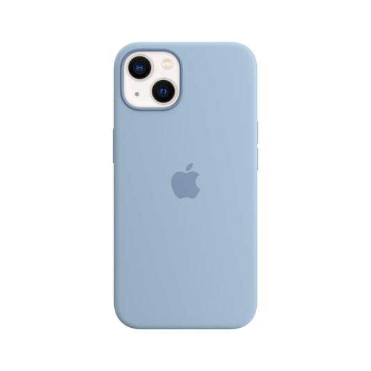 iPhone 13 Silicone Case with MagSafe - Blue Fog
