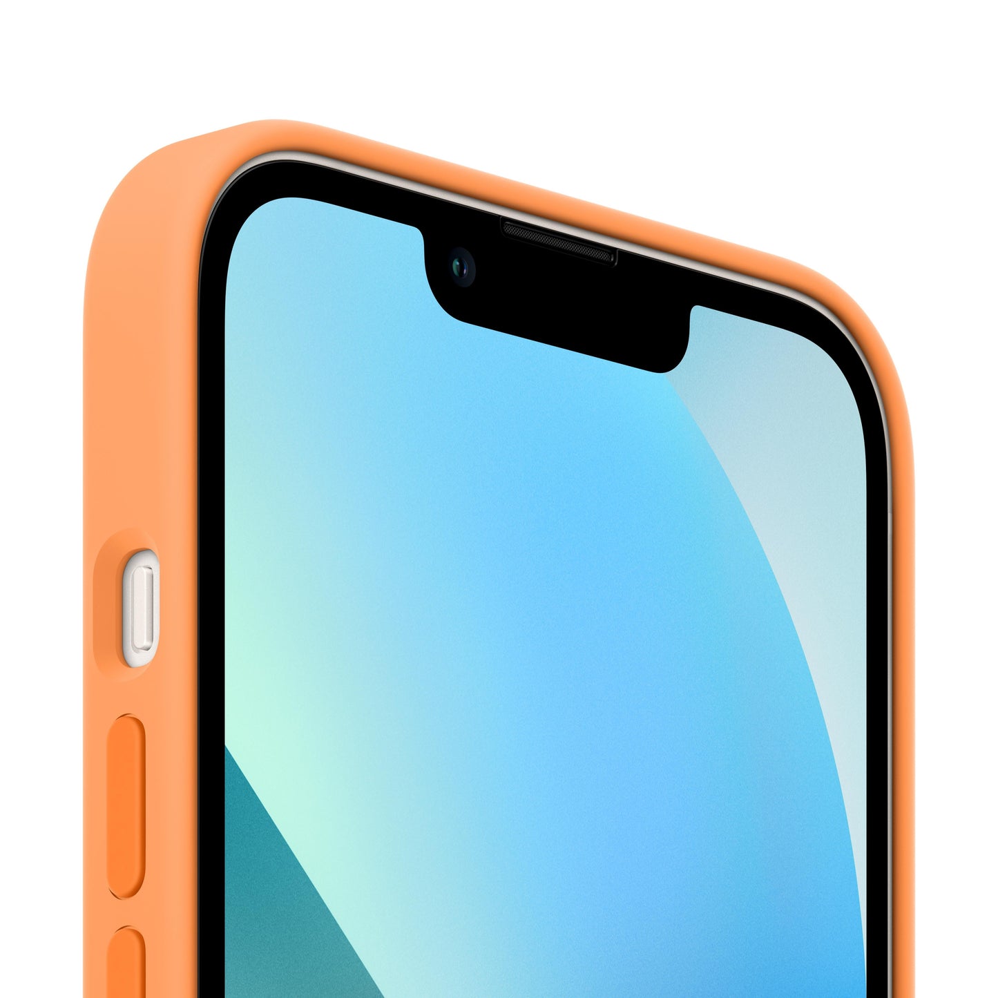 iPhone 13 Silicone Case with MagSafe _ Marigold