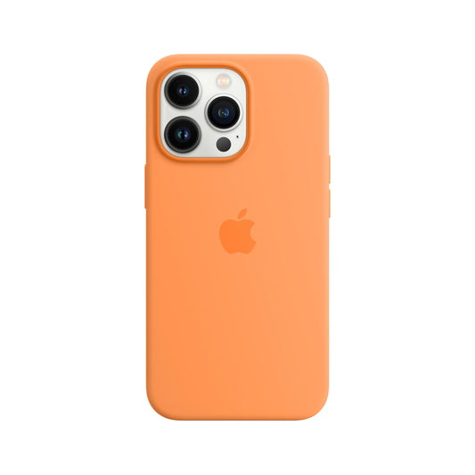 iPhone 13 Pro Silicone Case with MagSafe _ Marigold
