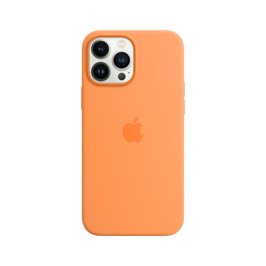 iPhone 13 Pro Max Silicone Case with MagSafe _ Marigold