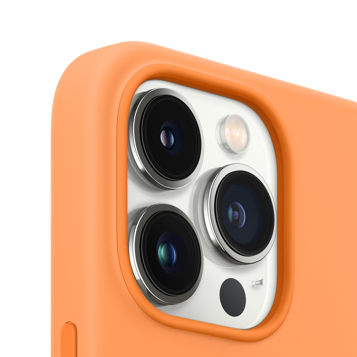 iPhone 13 Pro Max Silicone Case with MagSafe _ Marigold