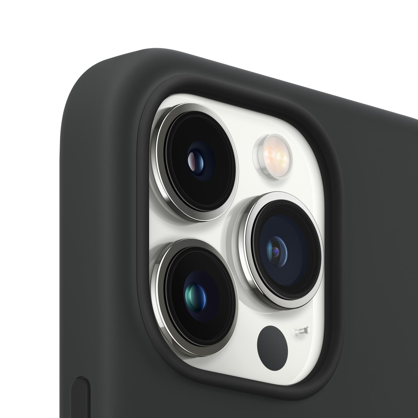 iPhone 13 Pro Silicone Case with MagSafe _ Midnight