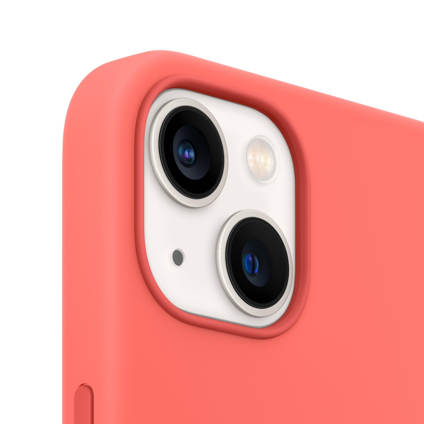 iPhone 13 Silicone Case with MagSafe _ Pink Pomelo