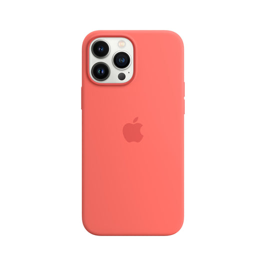 iPhone 13 Pro Max Silicone Case with MagSafe _ Pink Pomelo