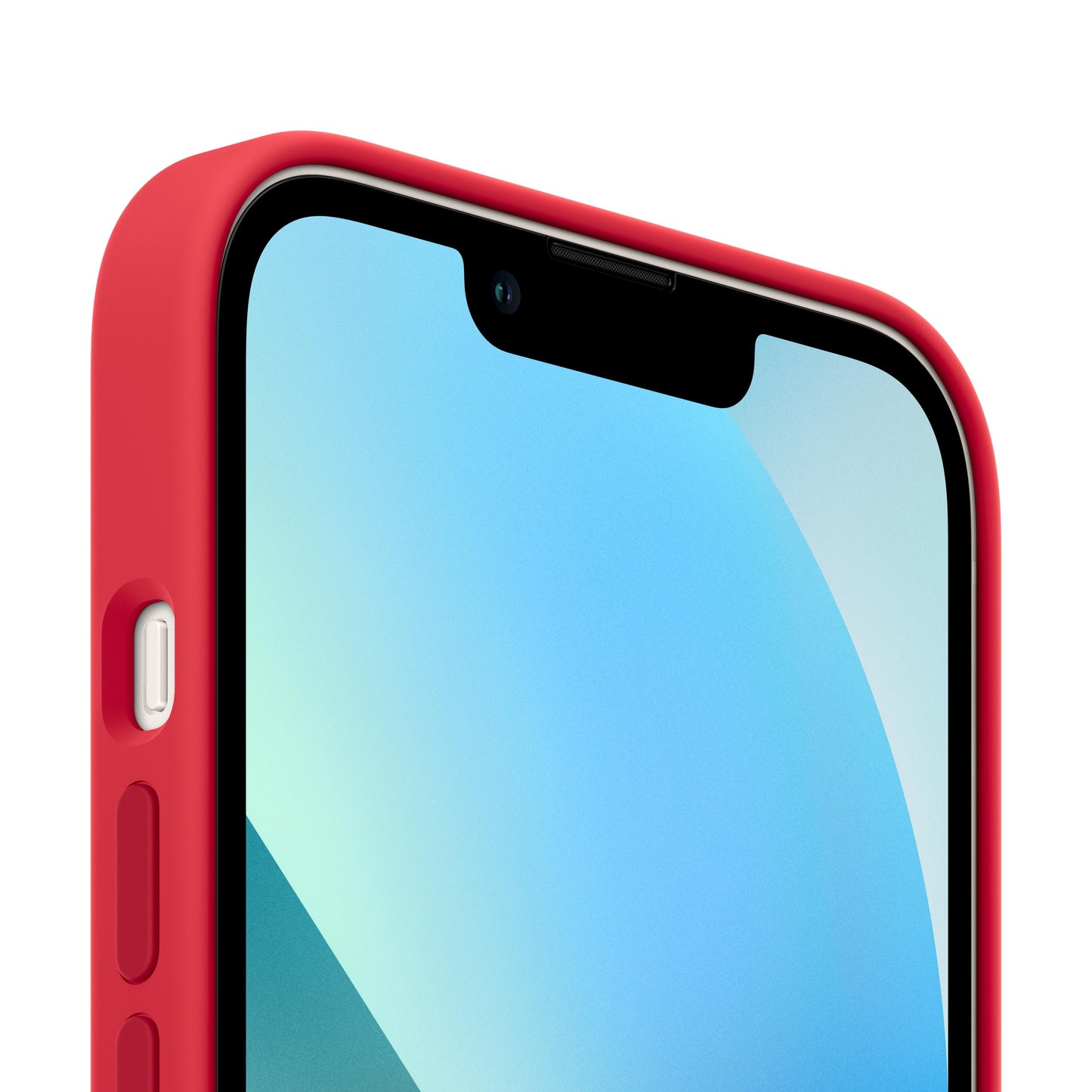iPhone 13 mini Silicone Case with MagSafe _ (PRODUCT)RED