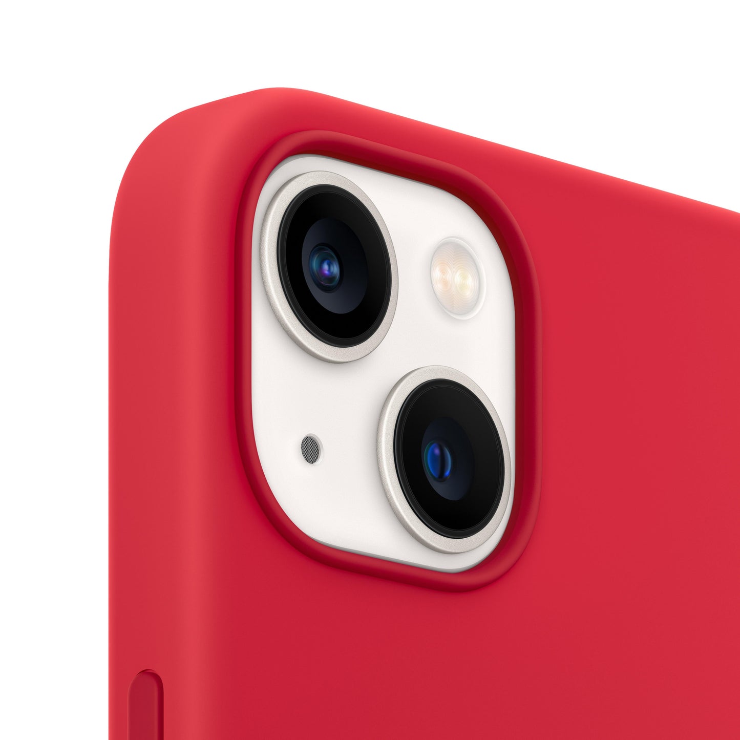 iPhone 13 mini Silicone Case with MagSafe _ (PRODUCT)RED