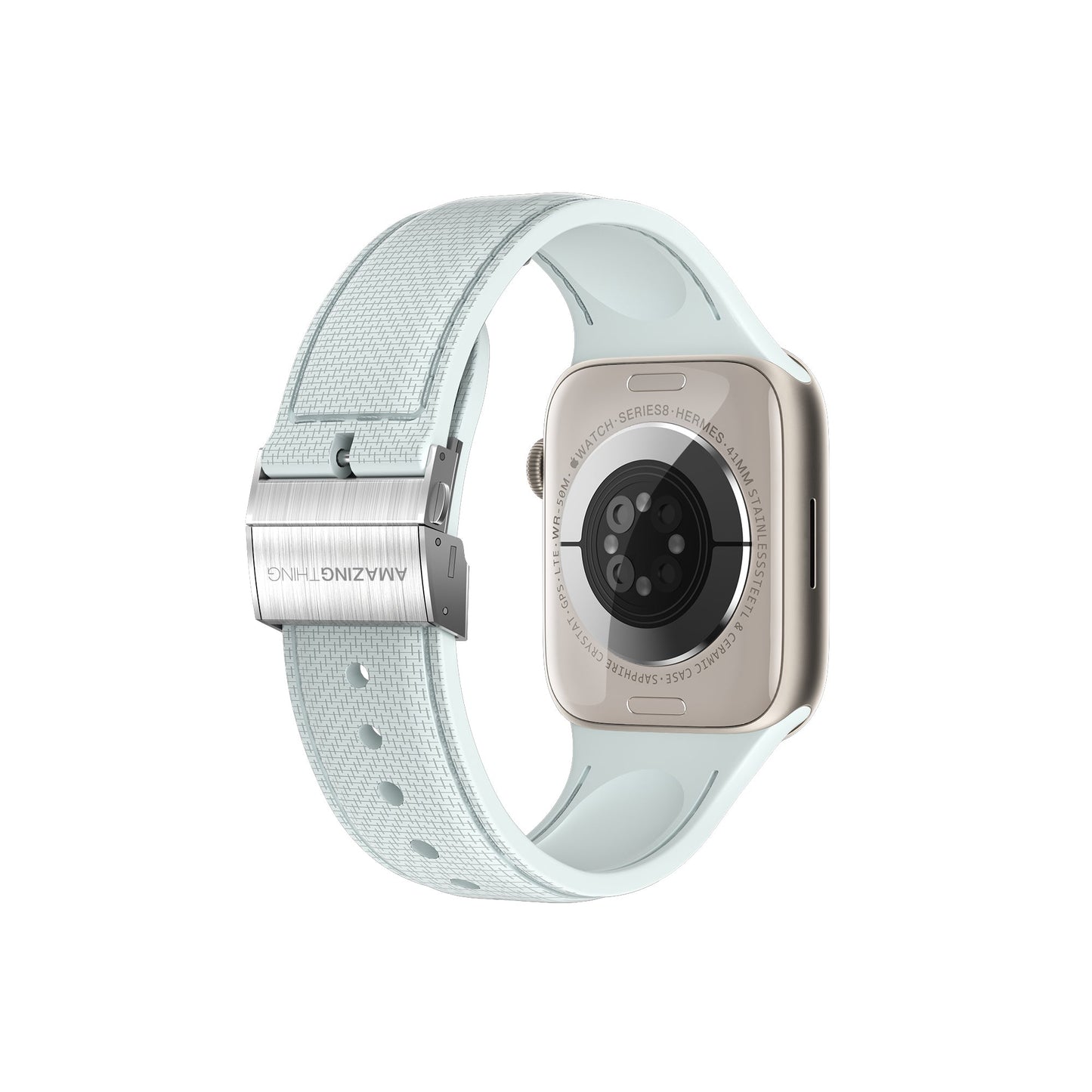 AMAZINGTHING Titan Swift Watch Strap for Apple Watch 38/40/41mm Ð Light Blue