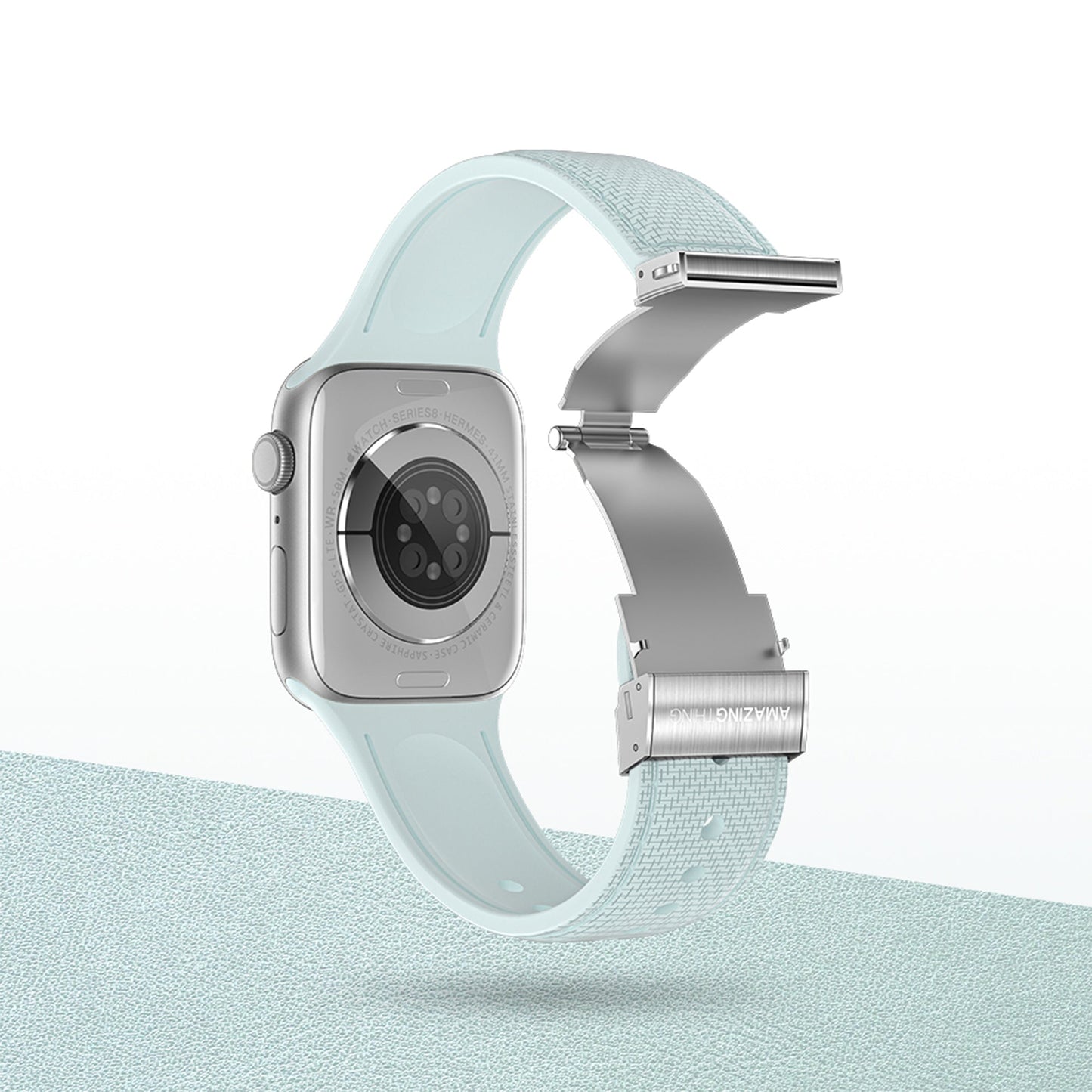 AMAZINGTHING Titan Swift Watch Strap for Apple Watch 38/40/41mm Ð Light Blue