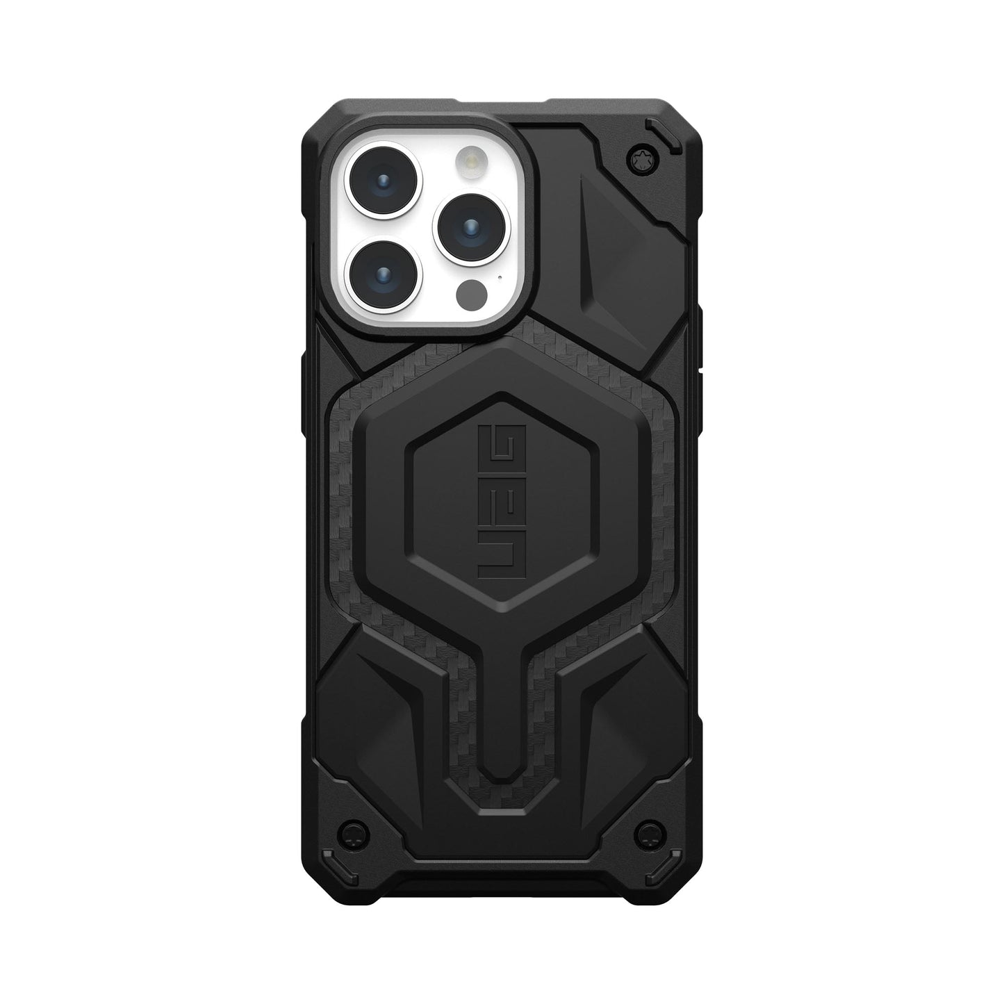 UAG Monarch Pro MagSafe Case for iPhone 15 Pro Max - Carbon Fiber