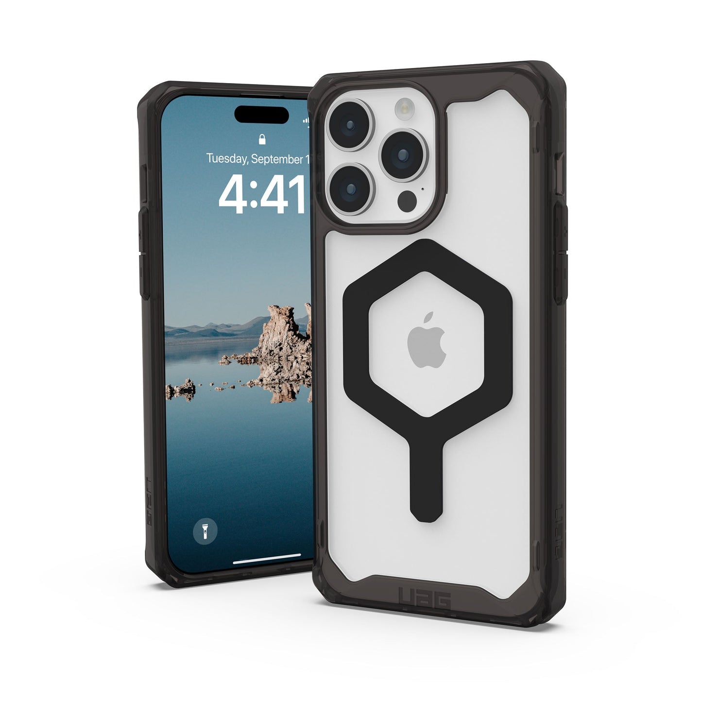 UAG Plyo MagSafe Case for iPhone 15 Pro Max - Black/Black