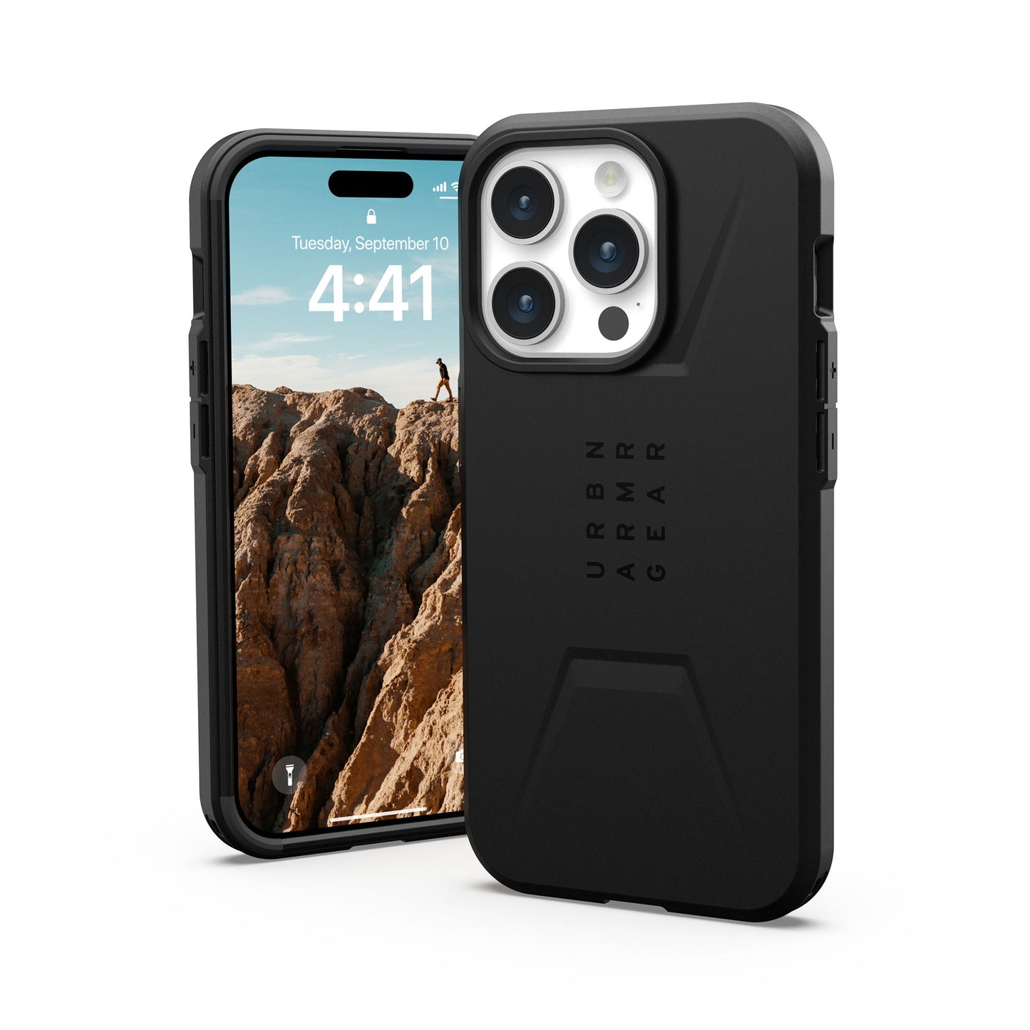 UAG Civilian MagSafe Case for iPhone 15 Pro - Black