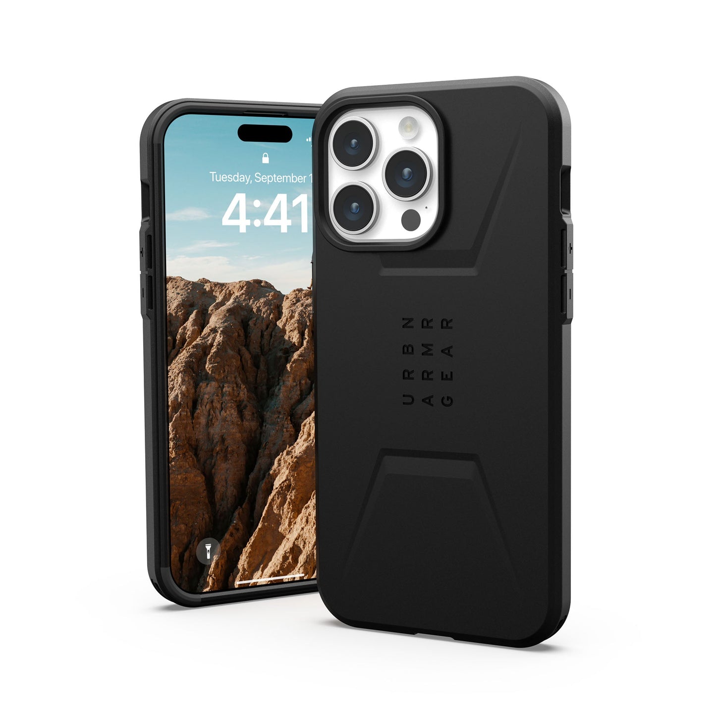 UAG Civilian MagSafe Case for iPhone 15 Pro Max - Black