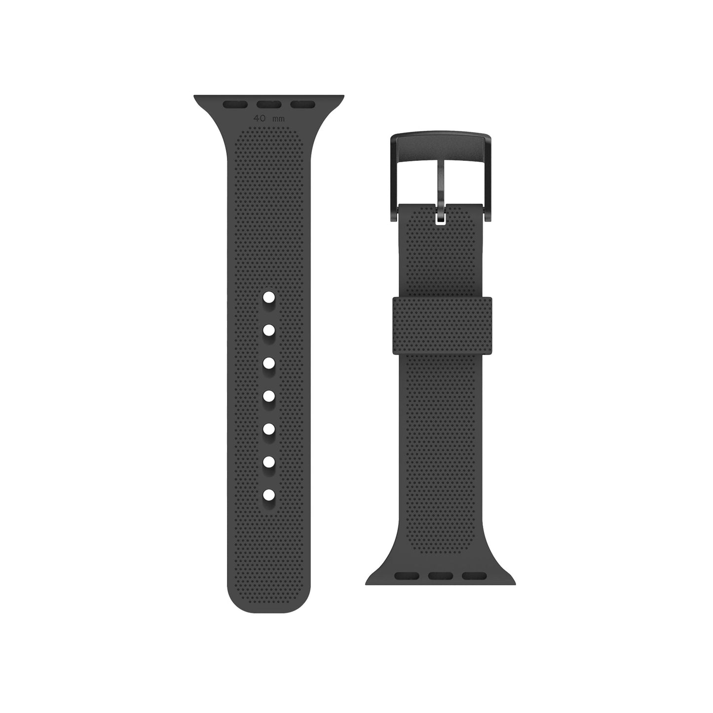 U BY UAG [U] Dot Silicone Strap for Apple Watch 38/40/41 mm - Black