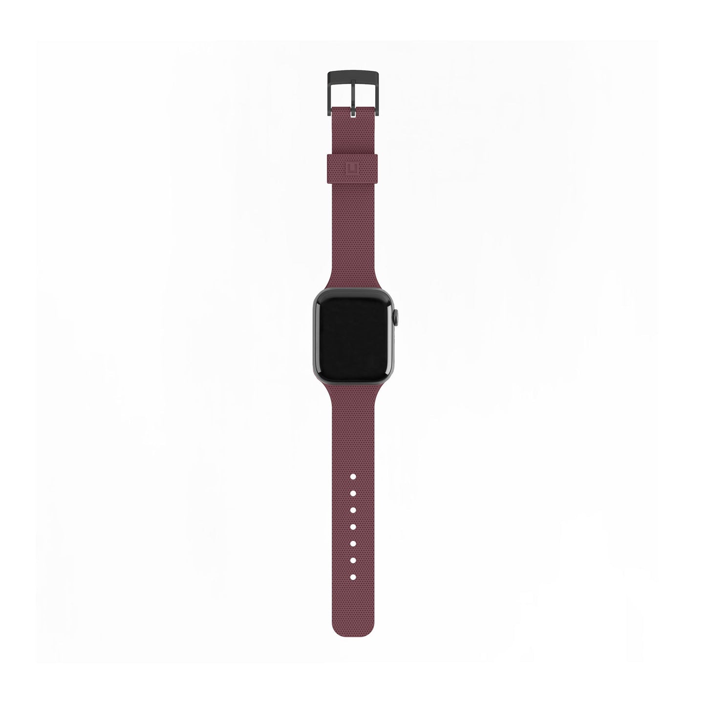 U BY UAG [U] Dot Silicone Strap for Apple Watch 38/40/41 mm - Aubergine
