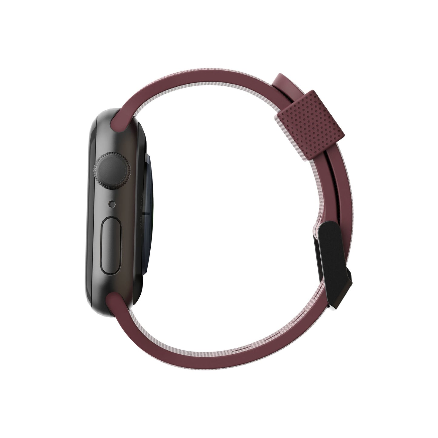 U BY UAG [U] Dot Silicone Strap for Apple Watch 38/40/41 mm - Aubergine