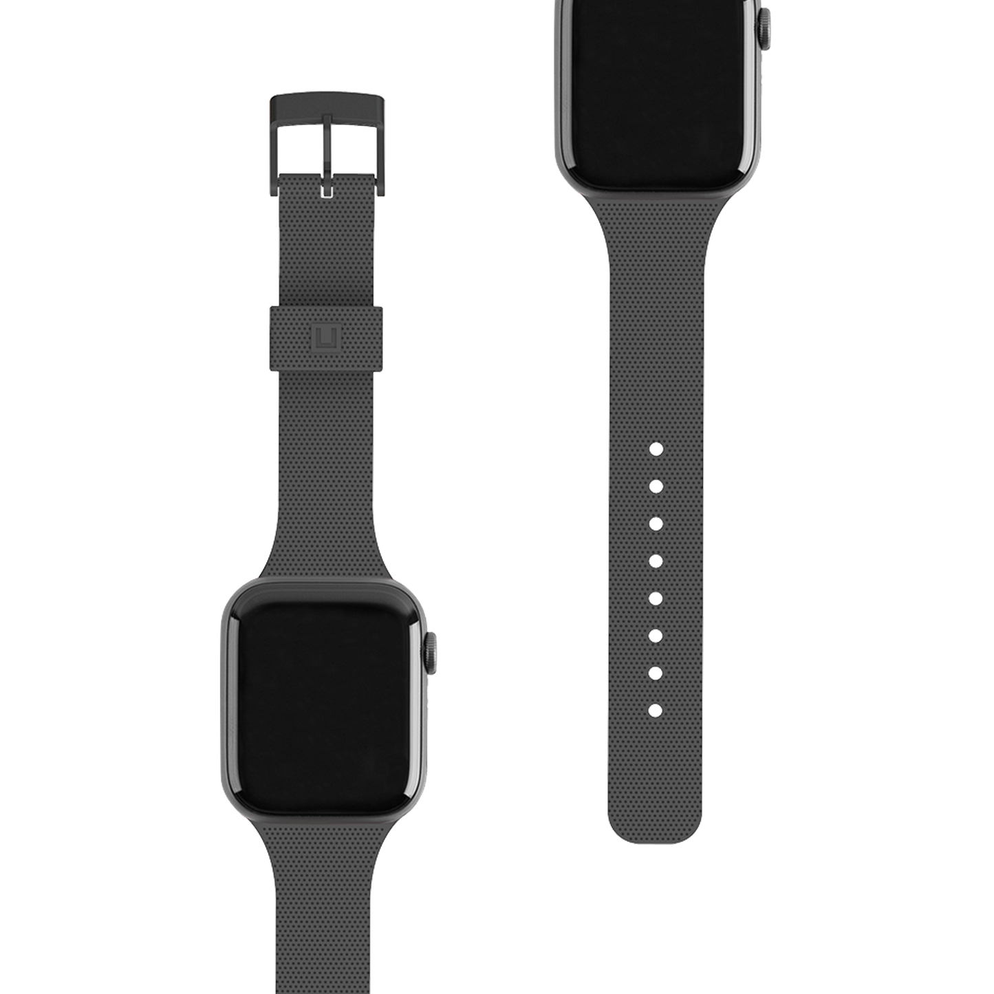 U BY UAG [U] Dot Silicone Strap for Apple Watch 42/44/45 mm - Black