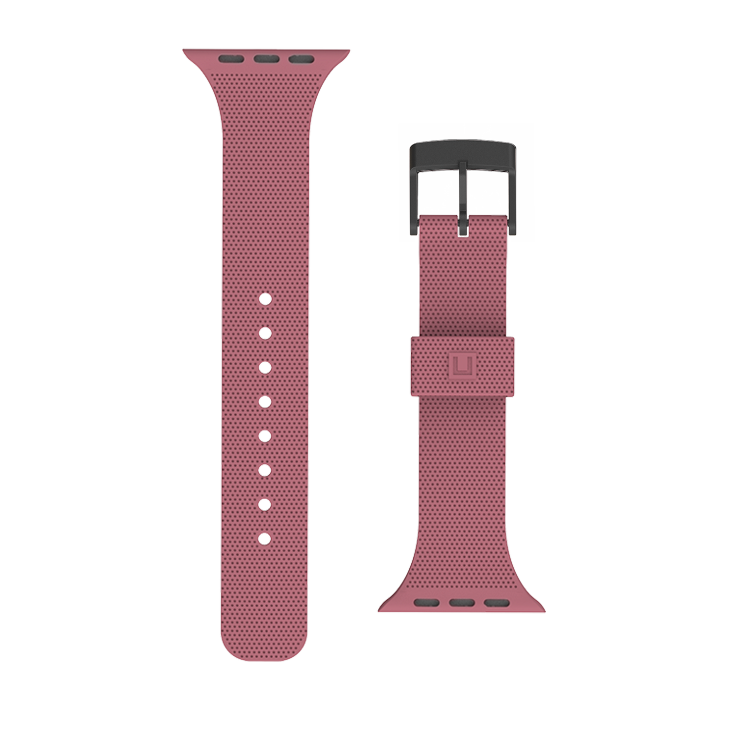 U BY UAG [U] Dot Silicone Strap for Apple Watch 42/44/45 mm - Dusty Rose