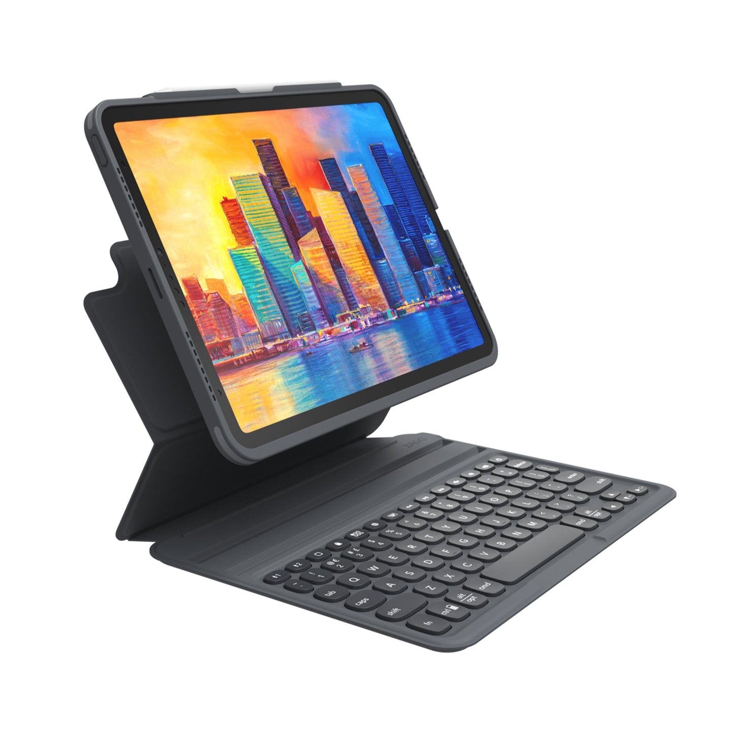 ZAGG Pro Keys Keyboard Case for iPad Air 10.9 (4th, 5th Gen) - Black/Gray