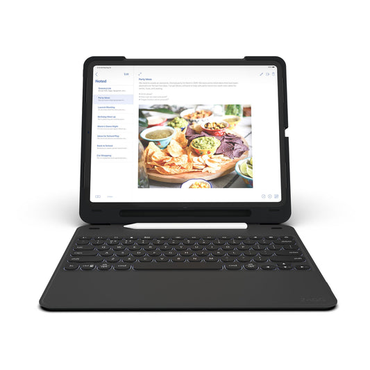 ZAGG Slim Book Go Keyboard Case for iPad Pro 12.9 3rd & 4th Gen - Black