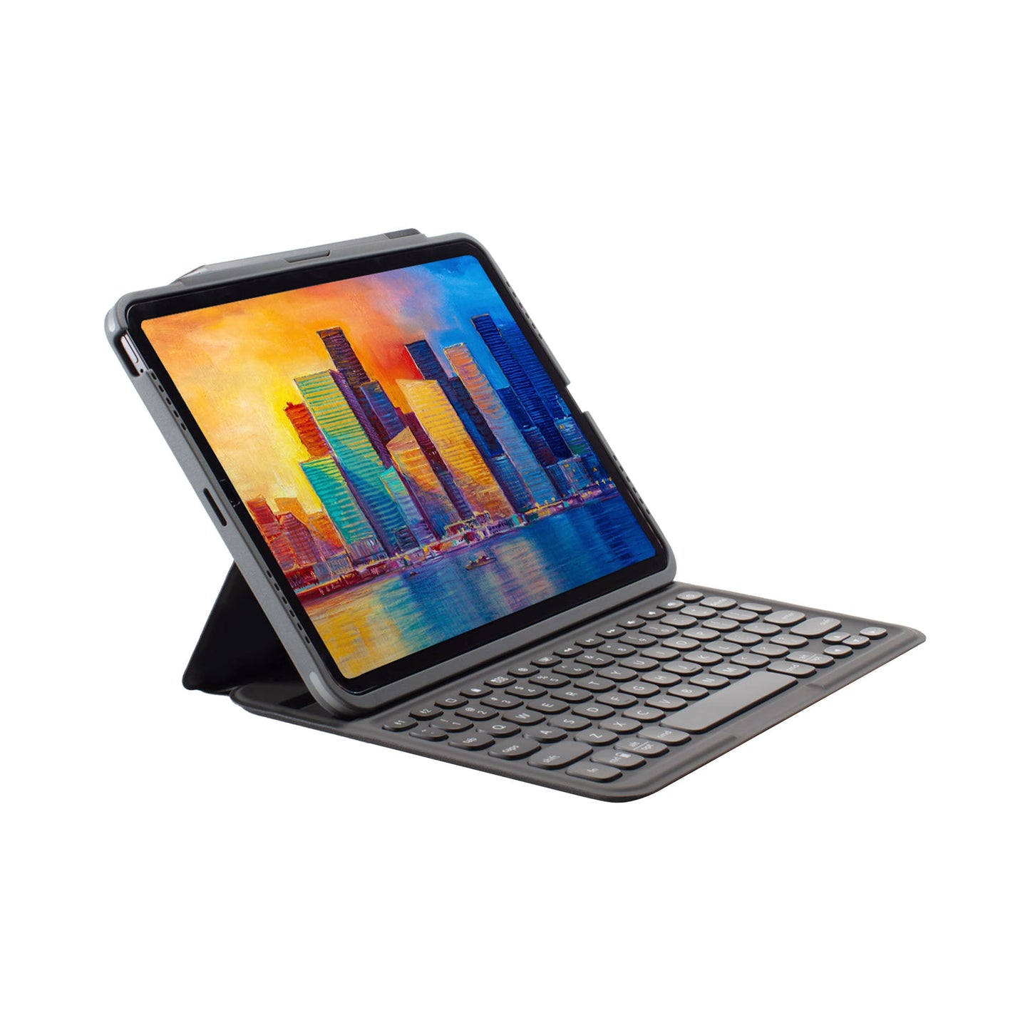 ZAGG Pro Keys Keyboard Case for iPad Pro 12.9 (5th-6th Gen) - Charcoal