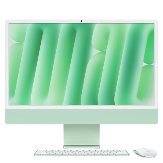 24-inch iMac with Retina 4.5K display: Apple M4 chip with 8_core CPU and 8_core GPU 16GB 256GB SSD - Silver