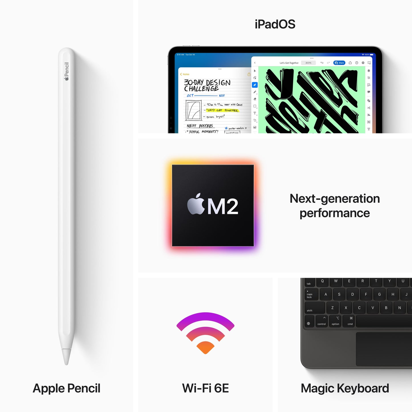 12.9-inch iPad Pro (6th Gen) Wi_Fi + Cellular 256GB - Silver